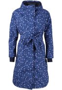 Navy / Lilac Fleurie Regenjacke Danelisabeth von Danefae 1