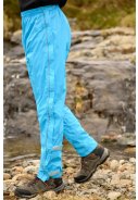 Mac in a Sac Regenhose mit Full Zipper neon blau 2