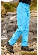 Mac in a Sac Regenhose mit Full Zipper neon blau 3