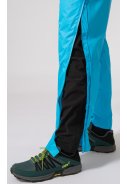 Mac in a Sac Regenhose mit Full Zipper neon blau 3