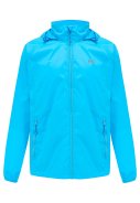 Neon blaue leichtgewichtige Regenjacke von Mac in a Sac