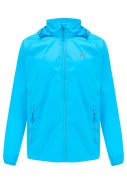 Neon blaue leichtgewichtige Regenjacke von Mac in a Sac 1