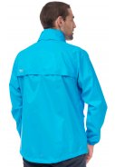 Neon blaue leichtgewichtige Regenjacke von Mac in a Sac 2