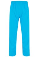 Neon blau Regenanzug von Mac in a Sac (Neon blaue Hose mit langem Reißverschluss)  2
