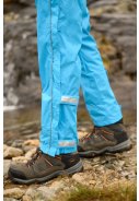 Neon blau Regenanzug von Mac in a Sac (Neon blaue Hose mit langem Reißverschluss)  4
