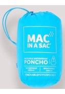 Neonblauer Regenponcho von Mac in a Sac 2