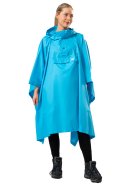Neonblauer Regenponcho von Mac in a Sac