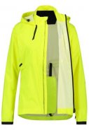 Neongelbe Damenregenjacke Commuter jacket Hi-Vis von AGU 2