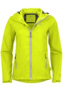 Neongelb/anthraziter Damen Regenanzug Stow and Go von Highlander  4