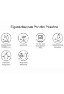 Neongelber Fahrradponcho Pasofino von Pro-X Elements 3