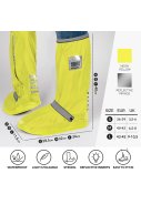 Neongelber hoher Regenschuhe/galoschen von Perletti 2