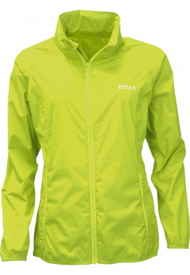 Neon Gelb leichtgewichtige Damenregenjacke Packable von Pro-X Elements