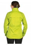 Neon Gelb leichtgewichtige Damenregenjacke Packable von Pro-X Elements 3