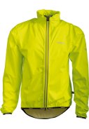 Neongelbe leichte Herren Regenjacke Rad Air Jacket von Pro-X Elements