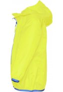 Neongelbe leichtgewichtige Regenjacke von Playshoes 3