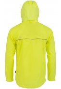 Neongelbe Regenjacke Stow and Go von Highlander  7