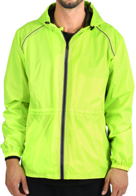 Neon gelbe Regenjacke Windbreaker von Perletti