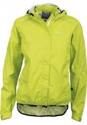 Neon gelb sportliche Damenregenjacke Dana von Pro-X Elements