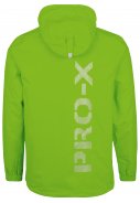 Neongrüne Herren Regenjacke Flash von Pro-X Elements 2