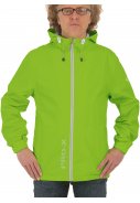 Neongrüne Herren Regenjacke Flash von Pro-X Elements 3