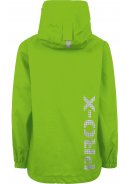 Neongrüne Kinder Regenjacke Flashy von Pro-X Elements 2