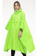 Neongrüner Regenponcho von Mac in a Sac 4