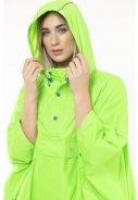 Neongrüner Regenponcho von Mac in a Sac 5