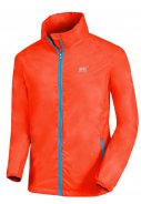 Neon orange leichtgewichtige Regenjacke von Mac in a Sac 2