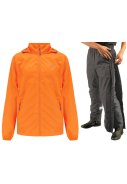 Neon oranger Regenanzug von Mac in a Sac (Hose mit langem Reißverschluss) 1