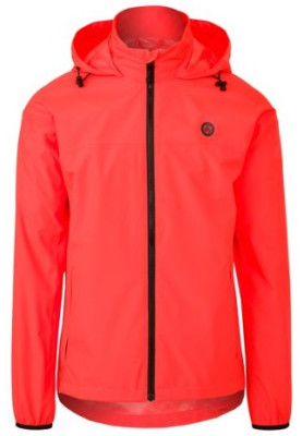 Neon Rote / Orange Regenjacke Essential von AGU Go