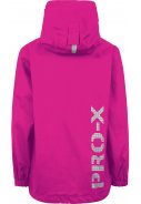 Neonrosa Kinder Regenjacke Flashy von Pro-X Elements 2