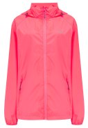 Neon rosa leichtgewichtige Regenjacke von Mac in a Sac