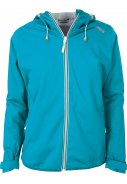 Neontürkise Damenregenjacke Stretch Davina von Pro-X Elements 1