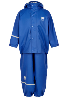 Robuster royalblauer Regenanzug von CeLaVi
