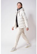 Off White wattierte Winterjacke Aike von Tantä 2