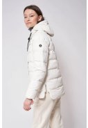 Off White wattierte Winterjacke Aike von Tantä 4