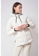 Off White wattierte Winterjacke Aike von Tantä 5