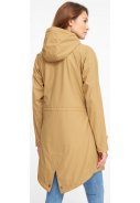 Ocker/beige Damenregenjacke Friese Traveby Fisher von Derbe 7