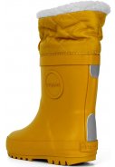 Ockergelbe Kinderwinterstiefel aus Naturkautschuk von Druppies 2