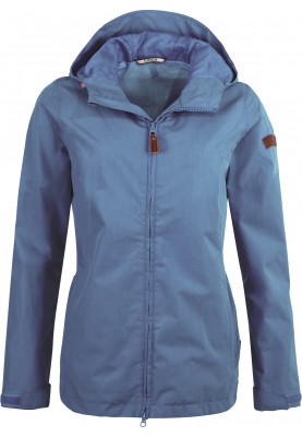 Blaue PolyCotton Damenregenjacke Hedda von Pro-X Elements