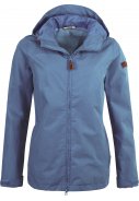 Blaue PolyCotton Damenregenjacke Hedda von Pro-X Elements