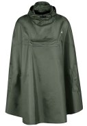 Olivgrün Unisex Regenponcho Haps von Bjornson 2