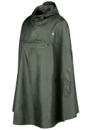 Olivgrün Unisex Regenponcho Haps von Bjornson 1