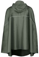 Olivgrün Unisex Regenponcho Haps von Bjornson 4