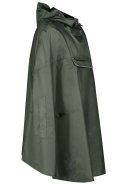 Olivgrün Unisex Regenponcho Haps von Bjornson 5