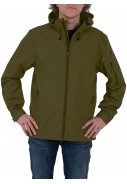 Olivegrüne PolyCotton Herrenregenjacke Eagle von Pro-X Elements 2