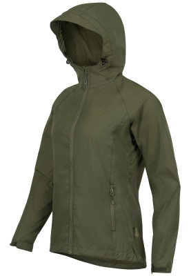 Olive Damen-Regenjacke Stow and Go von Highlander