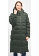 Olive lange wattierte Damen Winterjacke Bigholm von Derbe 3