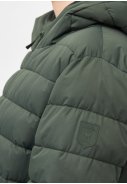 Olive lange wattierte Damen Winterjacke Bigholm von Derbe 5