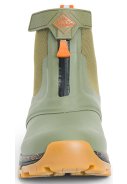 Olive / orange Herren federleichte Schuh Apex Zip von Muck Boots 2